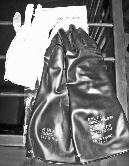 view | gloves | Chemical protective gloves Norton Company/Brunswick Company